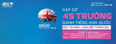  EduFairUK 2014 - Triển lãm du học quy mô lớn nhất năm - ảnh 1